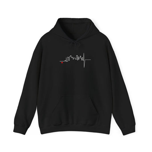 Skyline Pulse Hoodie - Unisex